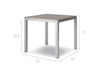 Scheme Dining table TABOELA TBL 80 CCAU Silver Scheme Dining table TABOELA Royal Botania 2014 TBL 80 CCAU Contemporary / Modern