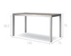 Scheme Dining table TABOELA Royal Botania 2014 TBL 140 GWU  Contemporary / Modern
