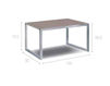 Scheme Dining table NINIX Royal Botania 2014 NNX 150 CCAU Contemporary / Modern