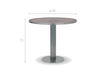 Scheme Сoffee table O-ZON OZN 90 CWUM white Scheme Сoffee table O-ZON Royal Botania 2014 OZN 90 CWUM Contemporary / Modern