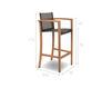 Scheme Bar stool XQI Royal Botania 2014 XQI 43 TEPWU Contemporary / Modern
