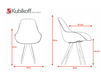 Scheme Armchair Kubikoff Sander Mulder ANGEL'CONTRACT'' DIMPLE'CLOSED'CHAIR Contemporary / Modern