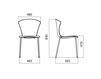 Scheme Chair Infiniti Design Indoor GLOSSY UPHOLSTERED Contemporary / Modern