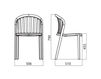 Scheme Chair MY WAY 3 terracotta Scheme Chair Infiniti Design Indoor MY WAY 3 Contemporary / Modern