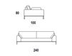 Scheme Sofa Citterio Meda Sofa ARIAN 192CB 3 Contemporary / Modern