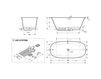 Scheme Bath tub BETA ESSENTIAL Hidrobox 2015 110000425 Minimalism / High-Tech
