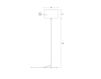 Scheme Floor lamp ABA-NUIT Dark 2015 1041-123-001-00 Contemporary / Modern