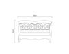 Scheme Bed Symfonia Dall’Agnese Spa Classic SI21R180 Classical / Historical 