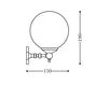 Scheme Wall light OXFORD Gentry Home 2015 9202 Classical / Historical 