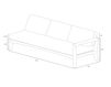 Scheme Terrace couch ZENHIT Royal Botania 2015 ZNTL 240L Contemporary / Modern