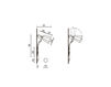 Scheme Wall light Designheure LUXIOLE Pam90lvj Contemporary / Modern