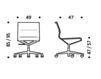 Scheme Chair 3685209 E 915 white Scheme Chair ICF Office 2015 3685209 E 915 Contemporary / Modern