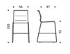 Scheme Bar stool ICF Office 2015 3572003 С 512 Contemporary / Modern